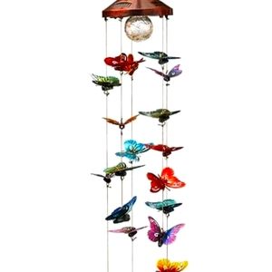 Solar Butterfly windchime
